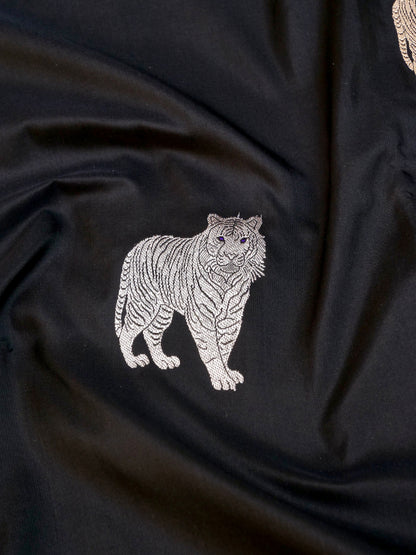 Handloom Banarasi Pure Katan Silk Zarmrig Kadwa Saree