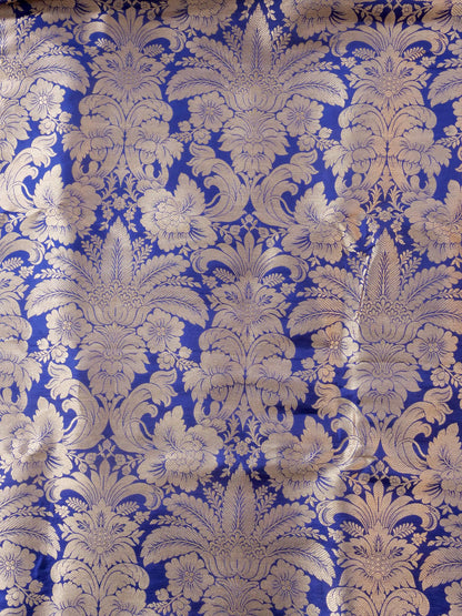 Handloom Pure Brocade Banarasi Fabric