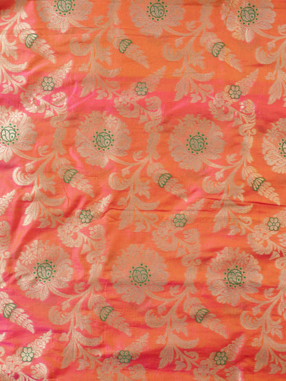 Handloom Pure Brocade Banarasi Fabric