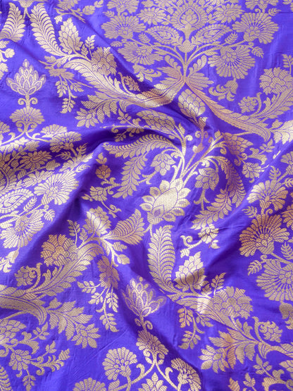 Handloom Pure Brocade Banarasi Fabric