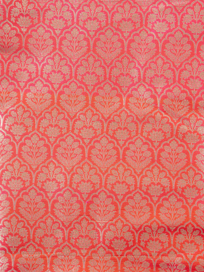 Handloom Pure Brocade Banarasi Fabric