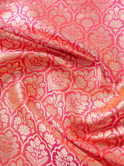 Handloom Pure Brocade Banarasi Fabric