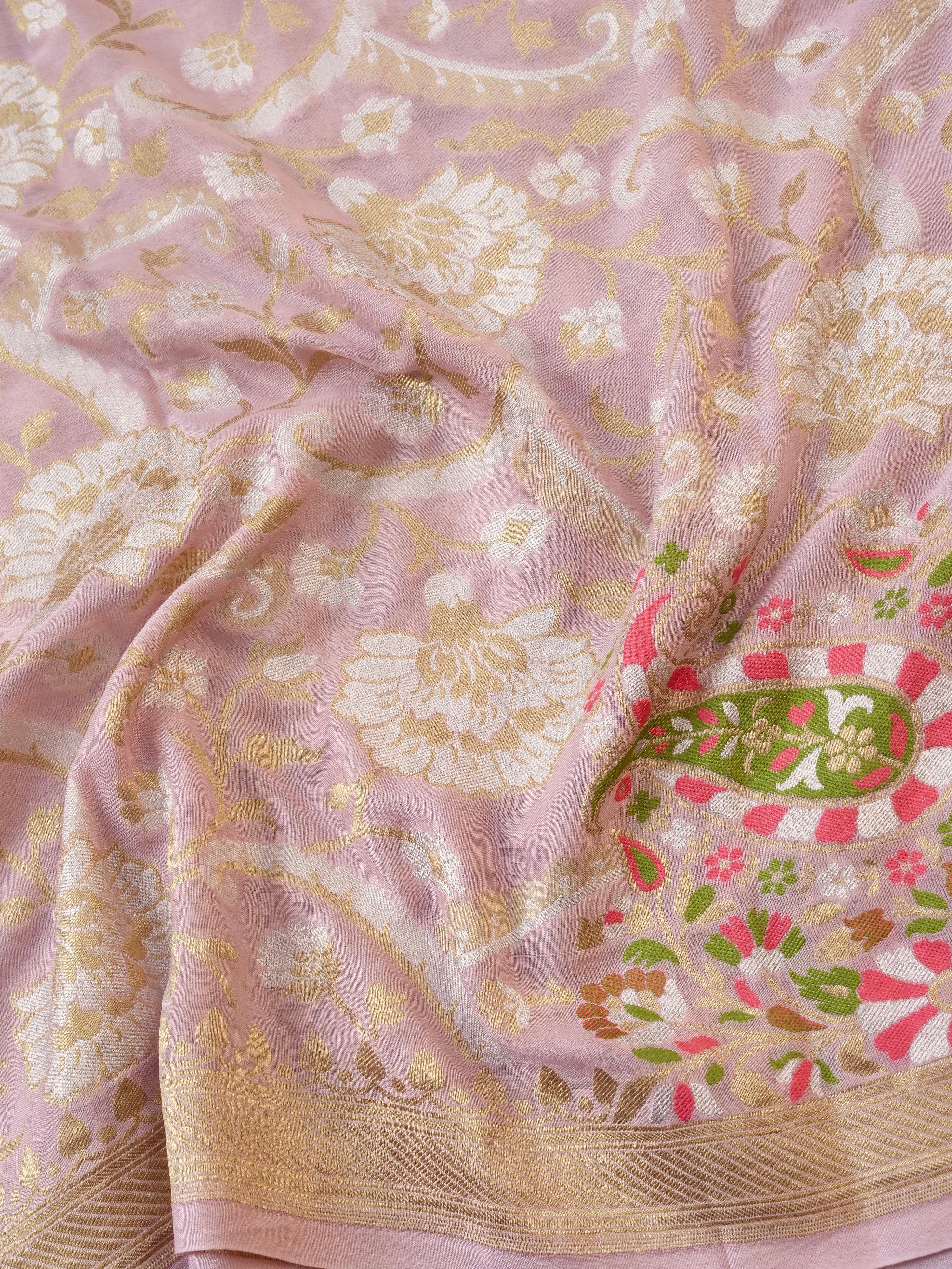 Georgette Banarasi Dyeable Dupatta