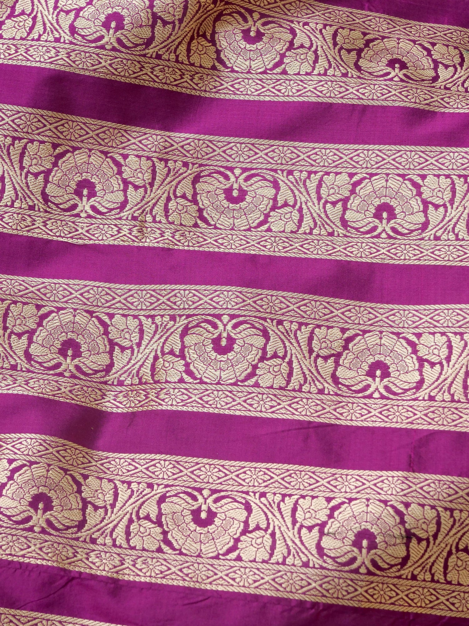 Handloom Banarasi Katan Silk Tanirika Kalidar Lehenga