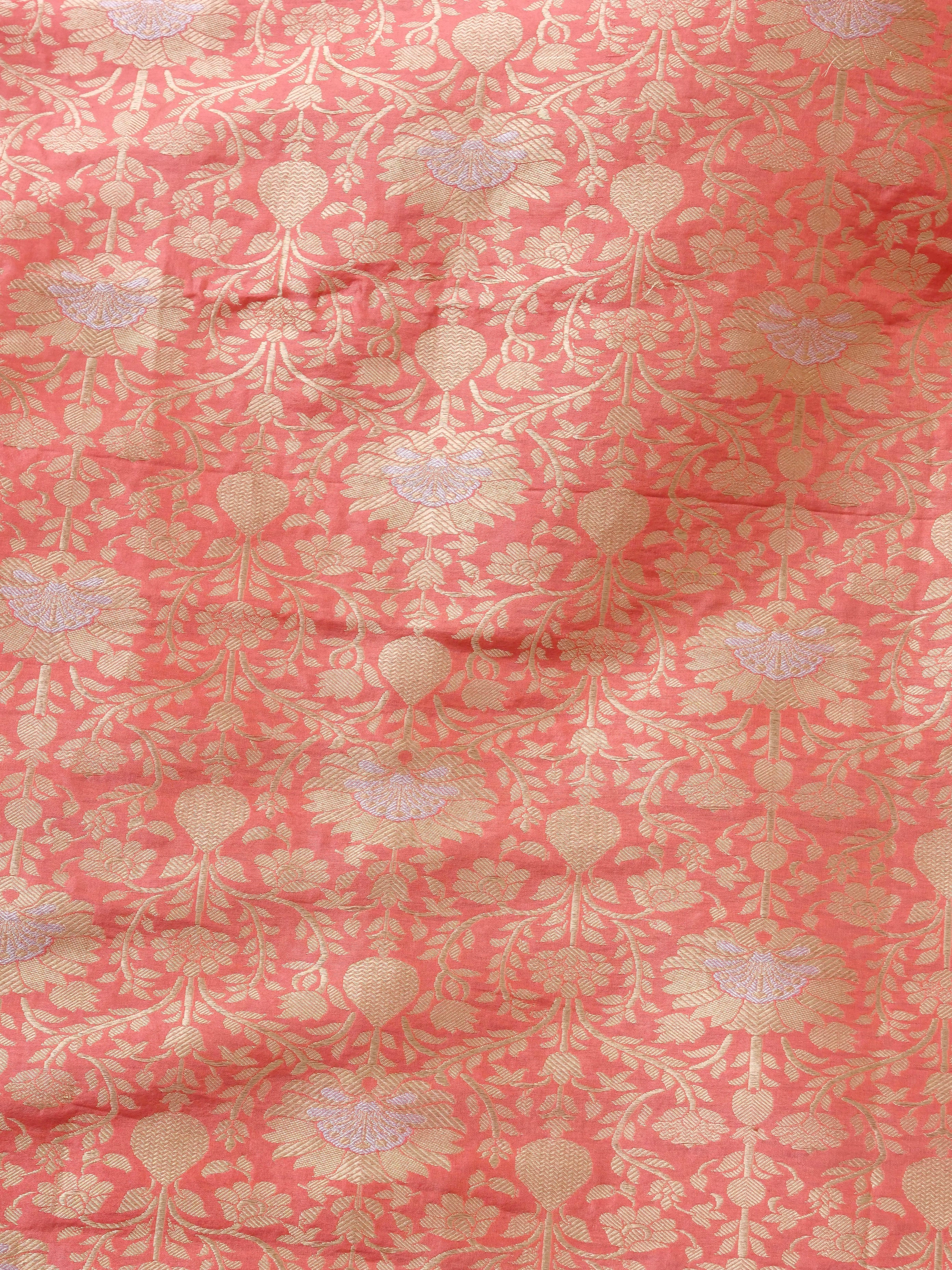 Handloom Banarasi Katan Silk Vrita Kalidar Lehenga