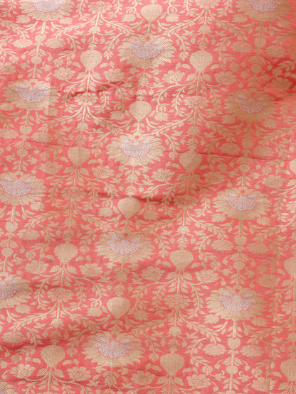 Handloom Banarasi Katan Silk Vrita Kalidar Lehenga