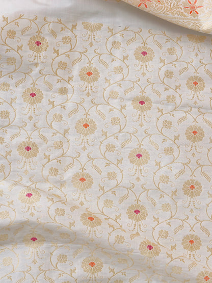 Handloom Banarasi Katan Silk Charita Kalidar Lehenga