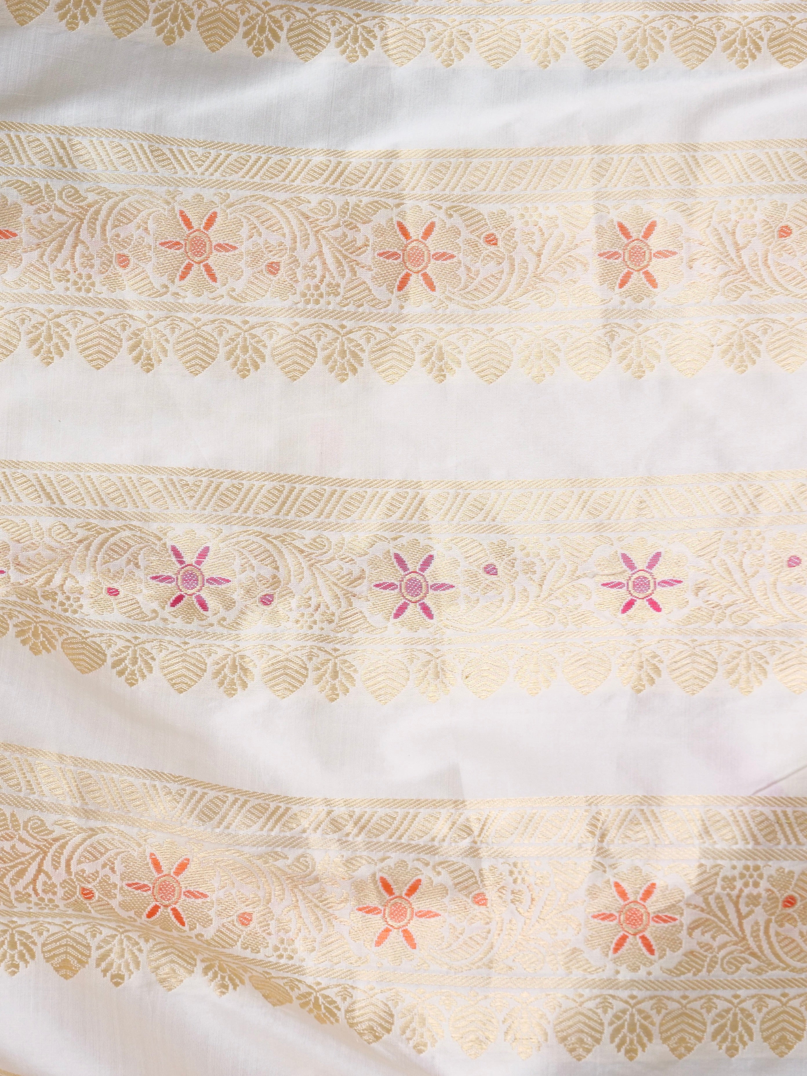 Handloom Banarasi Katan Silk Charita Kalidar Lehenga