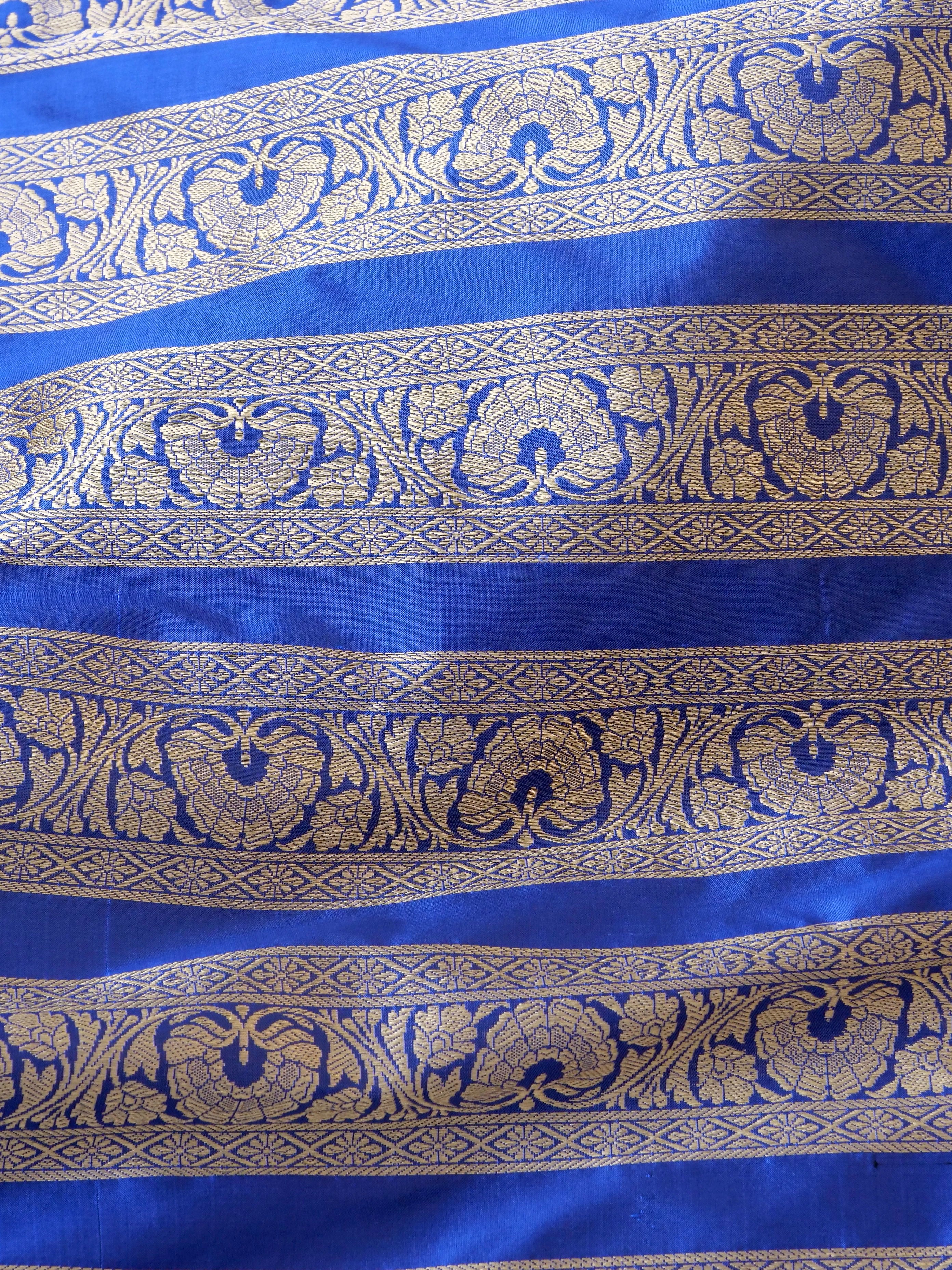 Handloom Banarasi Katan Silk Rohini Kalidar Lehenga