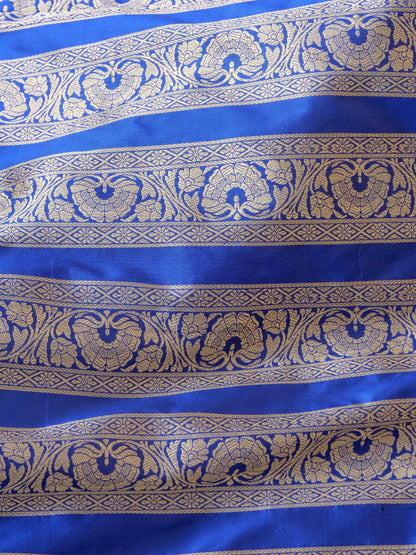 Handloom Banarasi Katan Silk Rohini Kalidar Lehenga