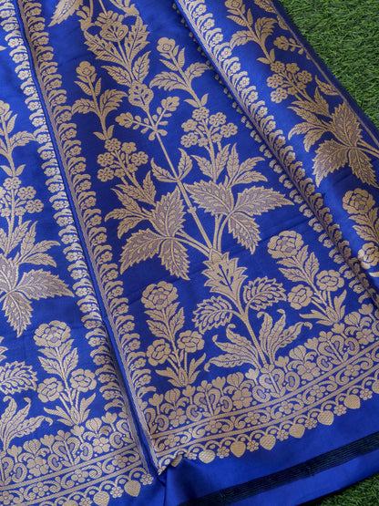 Handloom Banarasi Katan Silk Rohini Kalidar Lehenga