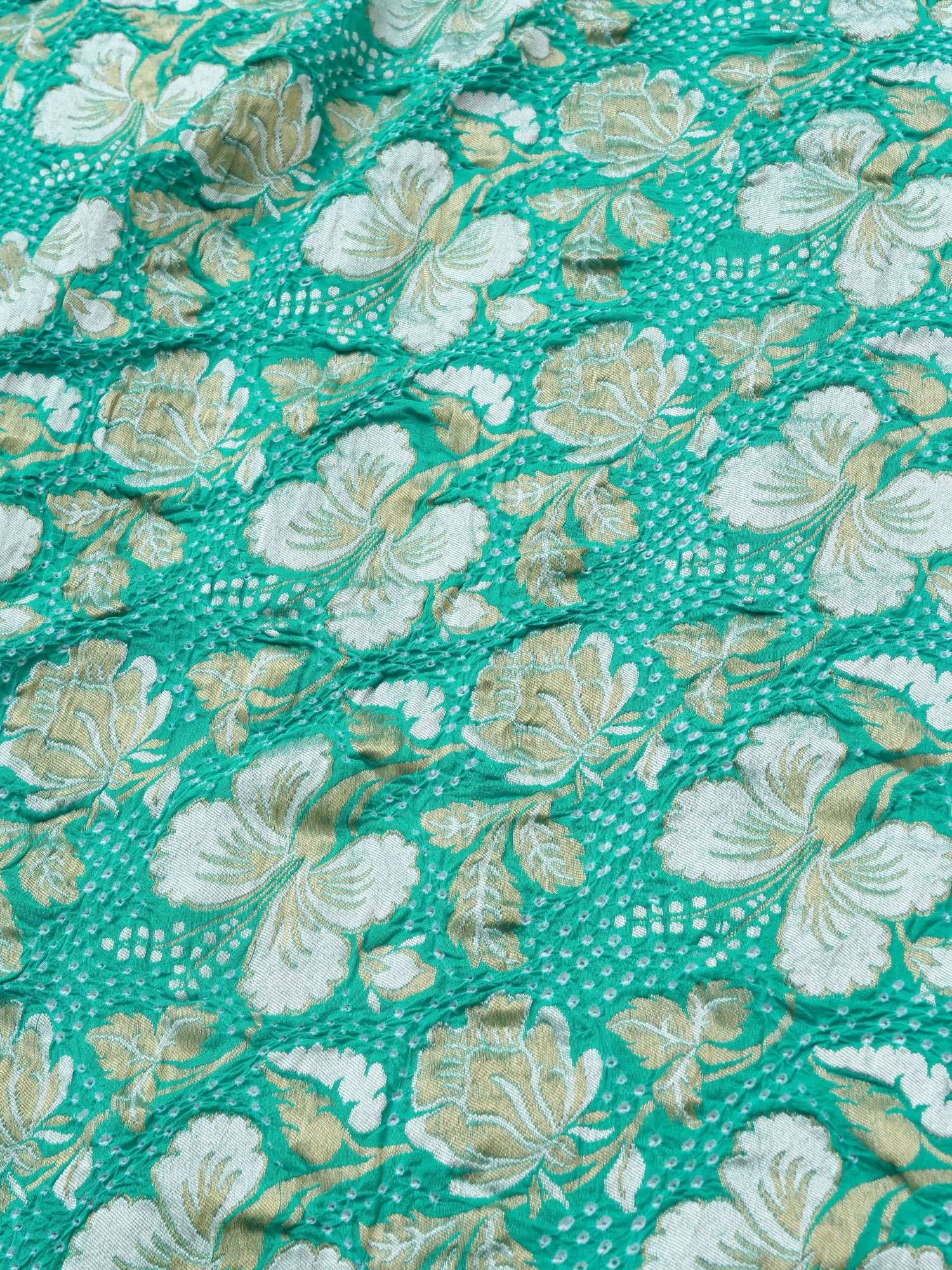 Banarasi Georgette Bandhani Dahlia Dupatta