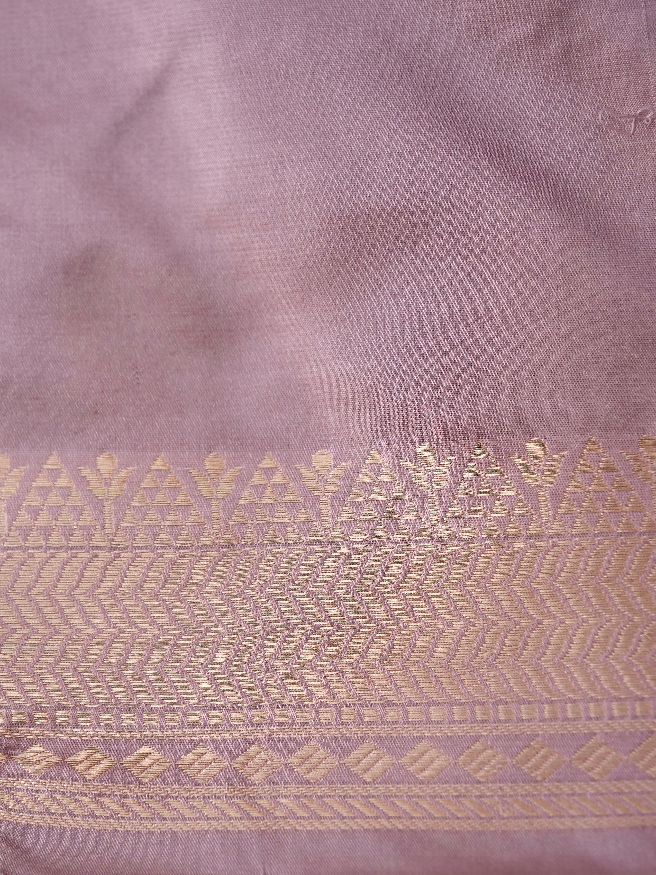 Handloom Banarasi Pure Katan Silk Zarmrig Kadwa Saree