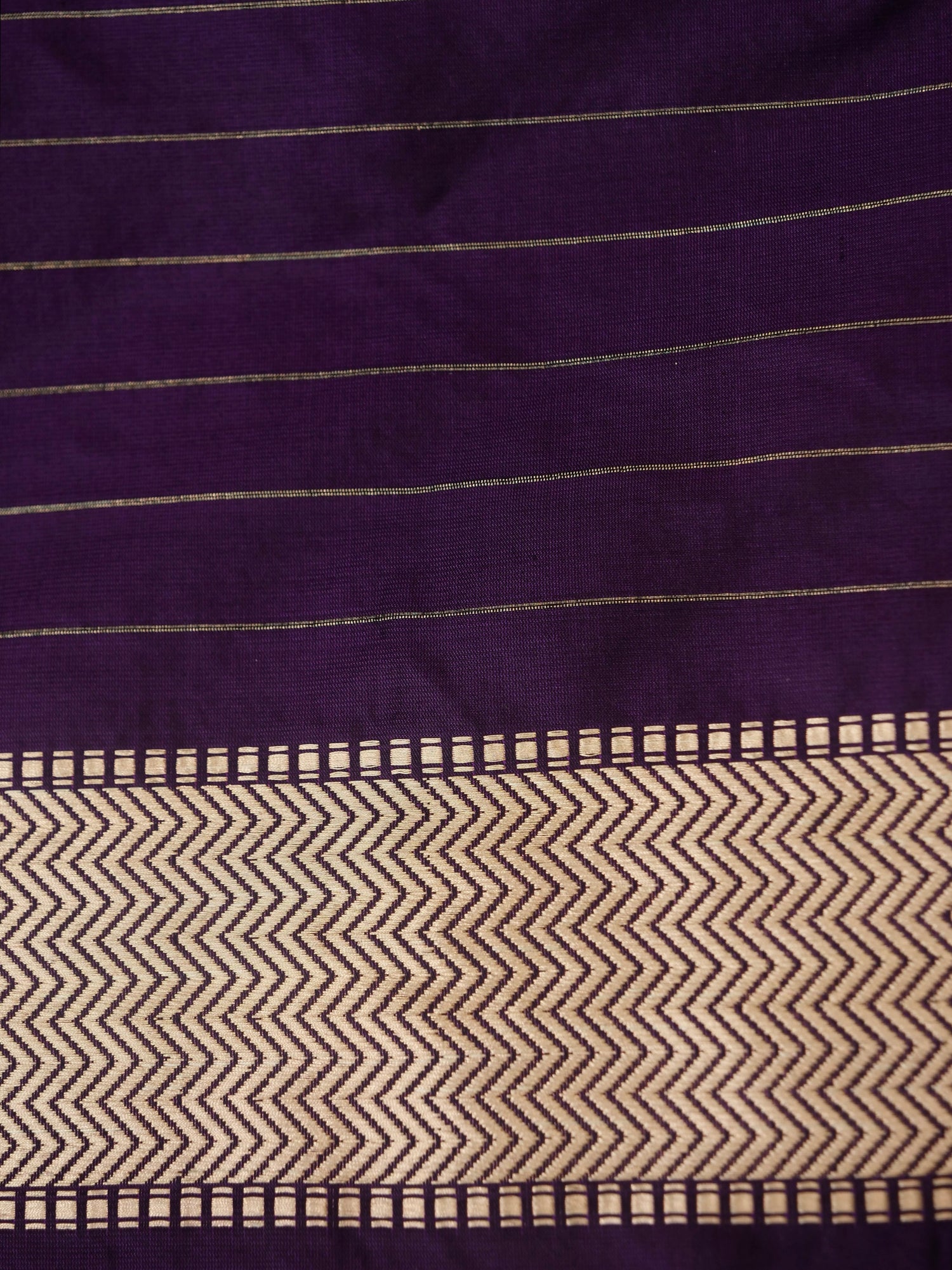 Handloom Banarasi Pure Katan Silk Zarmrig Kadwa Saree