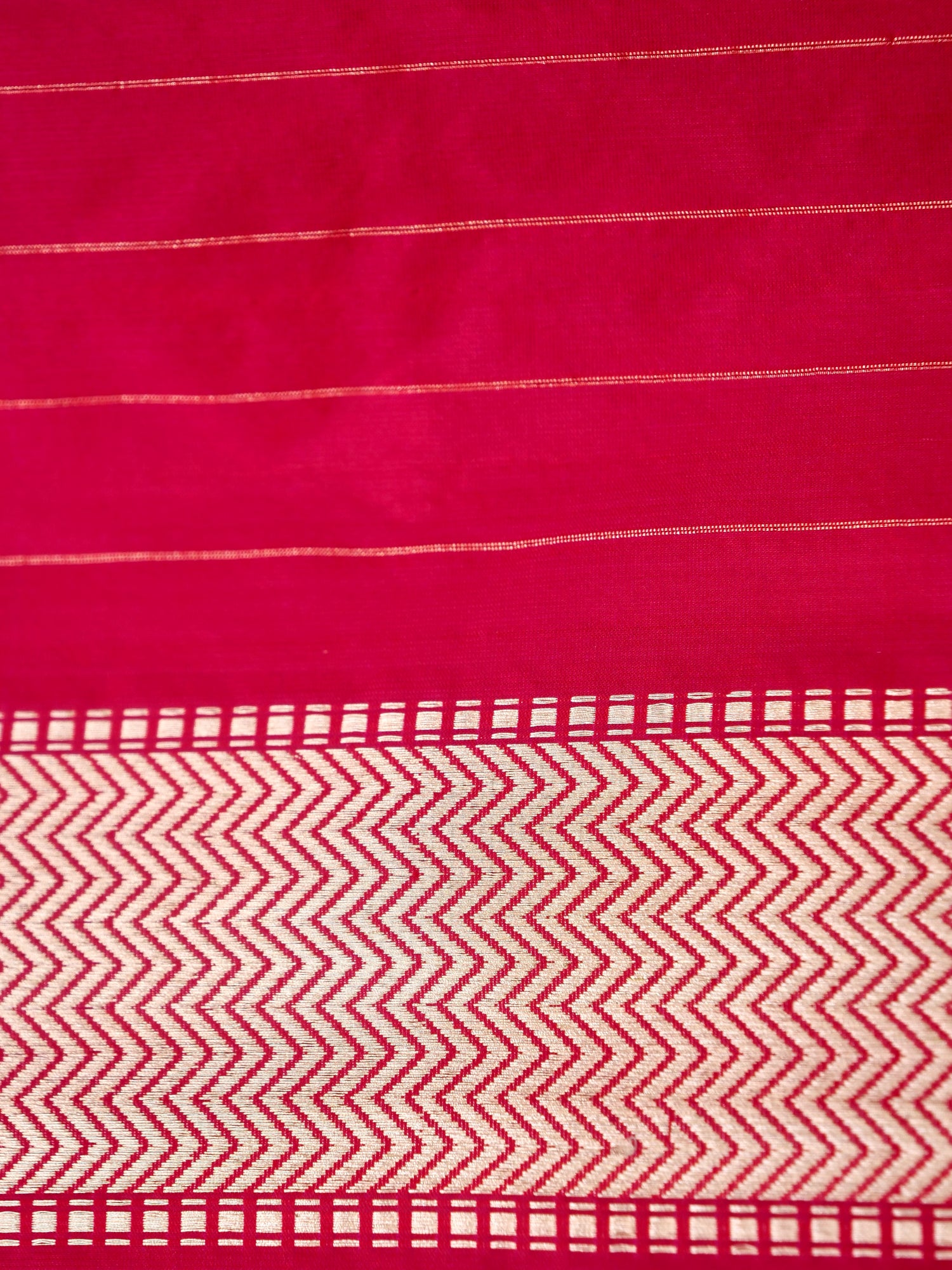 Handloom Banarasi Pure Katan Silk Zarmrig Kadwa Saree