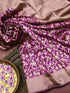 Handloom Banarasi Katan Silk Shikargah Dupatta - Khinkhwab