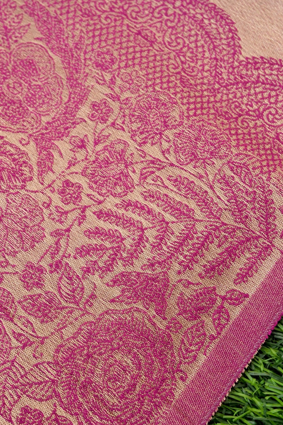 Tissue Semi Pashmina Handwoven Kashmiri Shawl