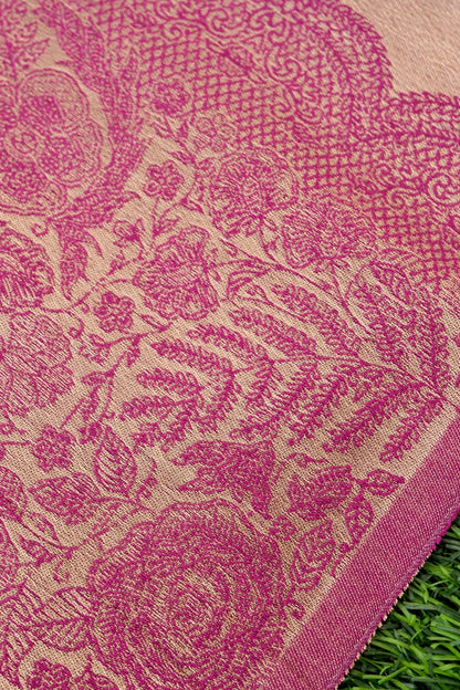 Tissue Semi Pashmina Handwoven Kashmiri Shawl