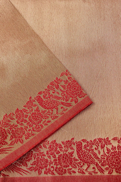 Tissue Semi Pashmina Handwoven Kashmiri Bird Shawl