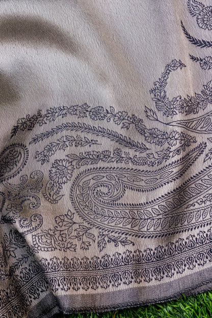 Tissue Semi Pashmina Handwoven Kashmiri Shawl
