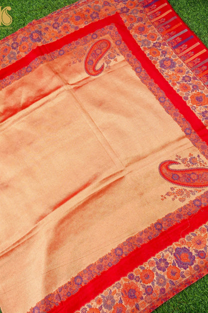 Tissue Semi Pashmina Handwoven Kashmiri Shawl