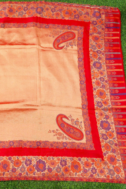 Tissue Semi Pashmina Handwoven Kashmiri Shawl