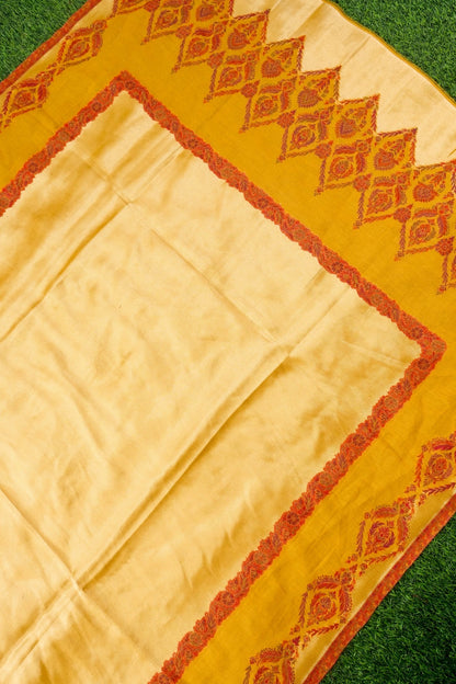Tissue Semi Pashmina Handwoven Kashmiri Shawl