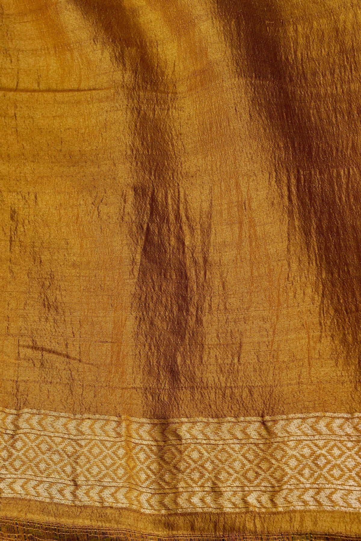 Handloom Banarasi Tussar by Georgette Silk Saree