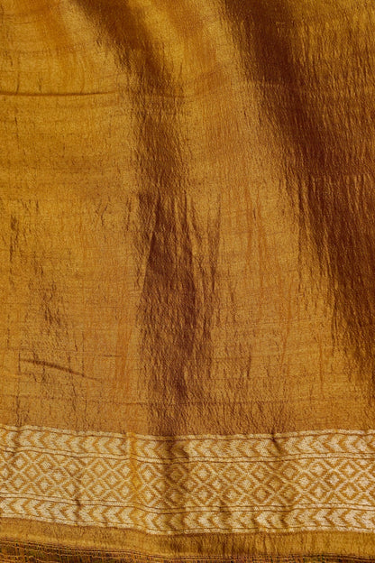 Handloom Banarasi Tussar by Georgette Silk Saree