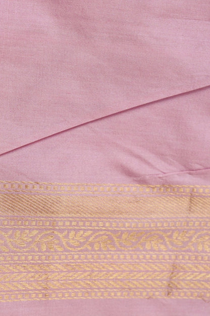 Handloom Banarasi Katan Silk Kadwa Zari Vasket Shikargah Saree