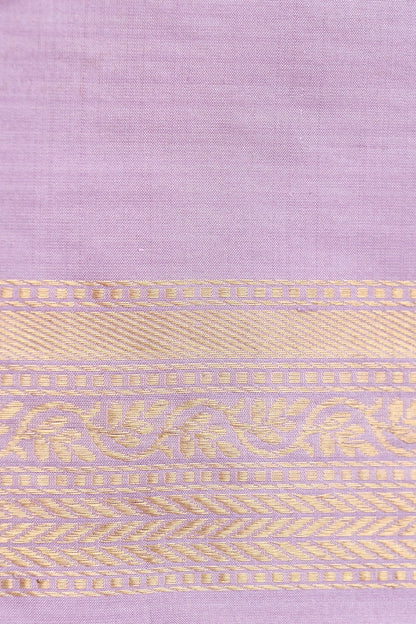 Handloom Banarasi Katan Silk Kadwa Zari Vasket Shikargah Saree