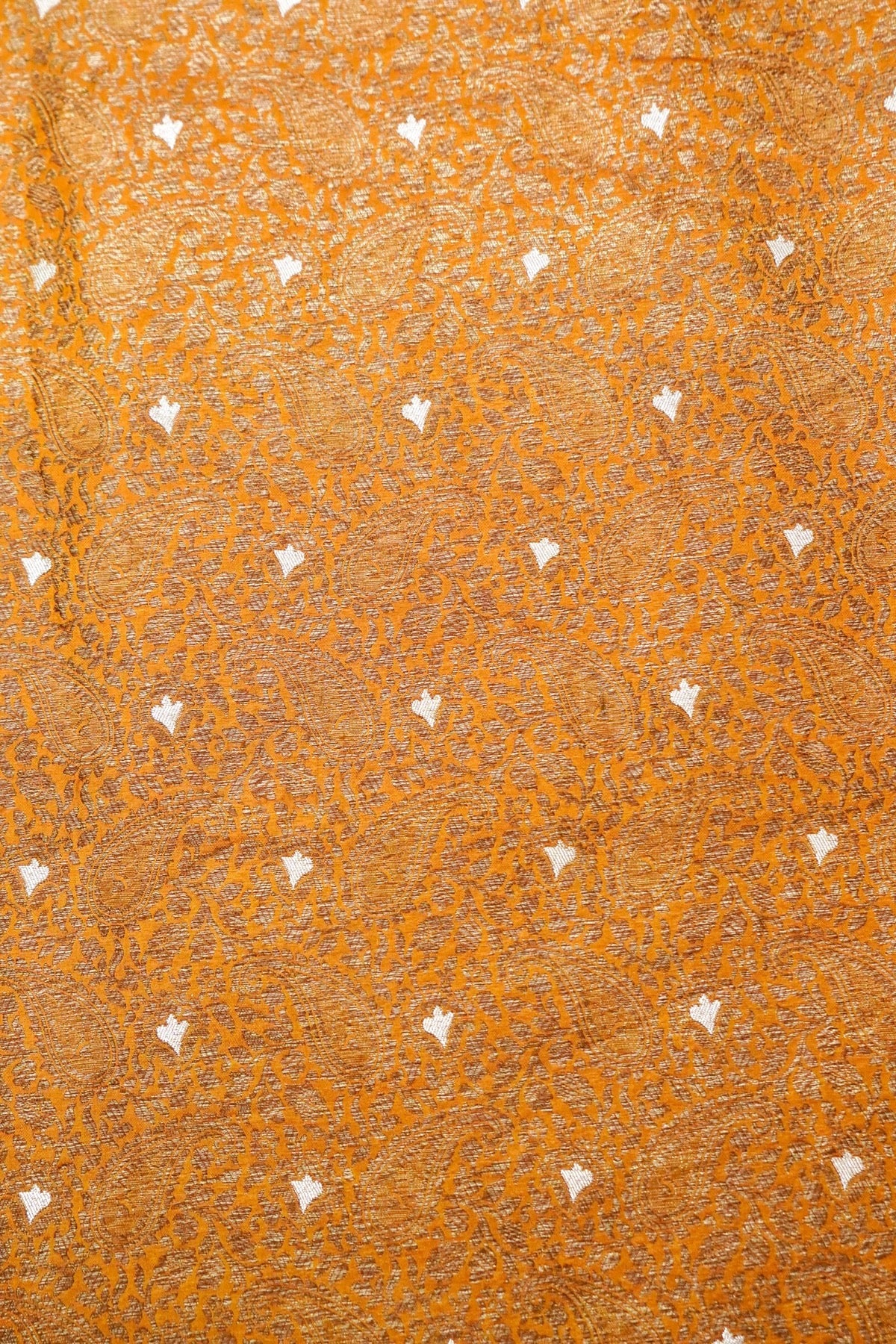 Handloom Pure Brocade Banarasi Fabric