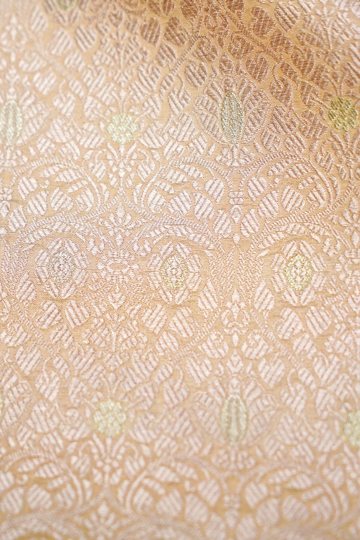 Handloom Pure Brocade Banarasi Fabric