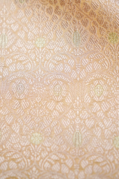 Handloom Pure Brocade Banarasi Fabric