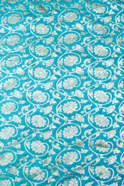 Pure Organza Silk Banarasi Fabric