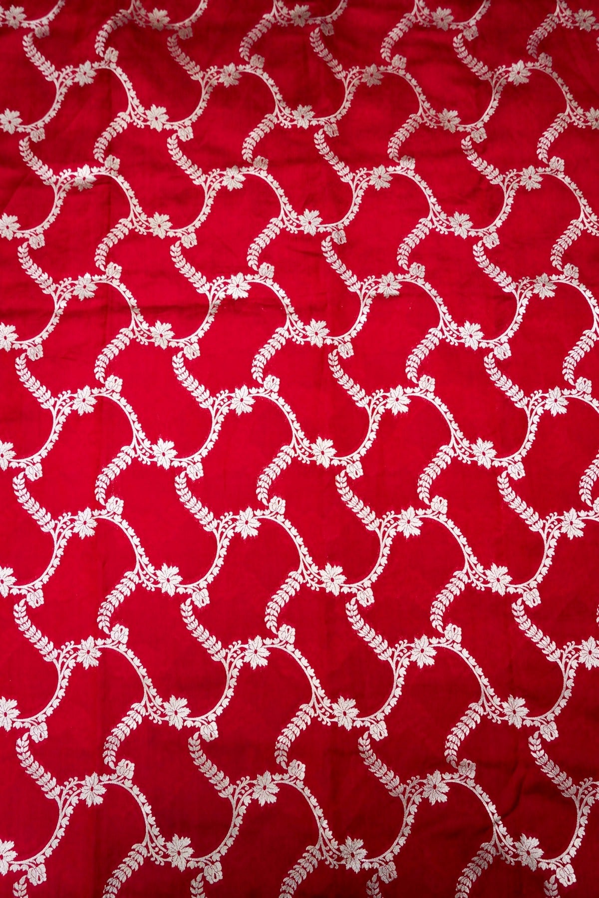 Handloom Pure Brocade Banarasi Fabric