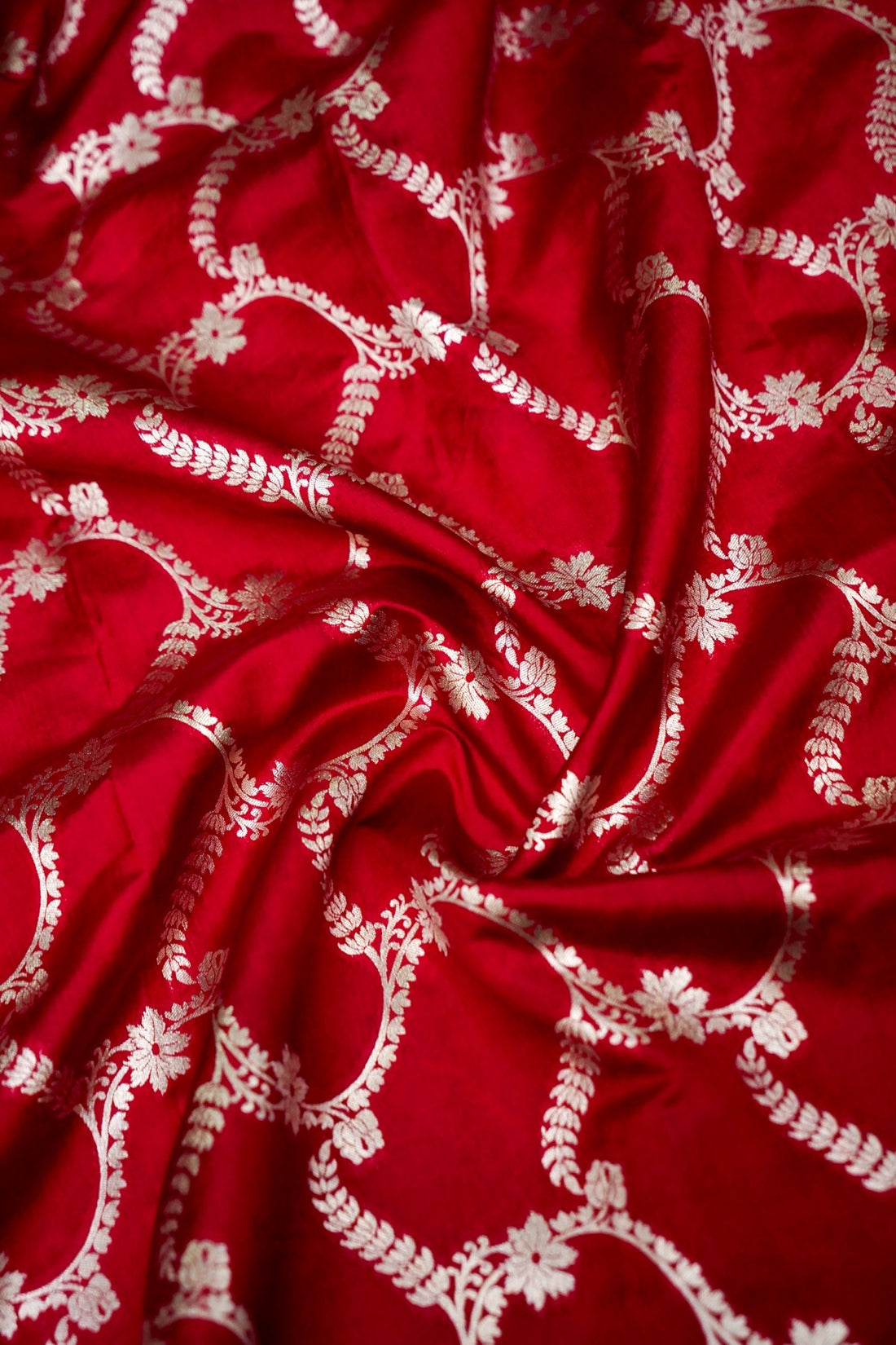 Handloom Pure Brocade Banarasi Fabric