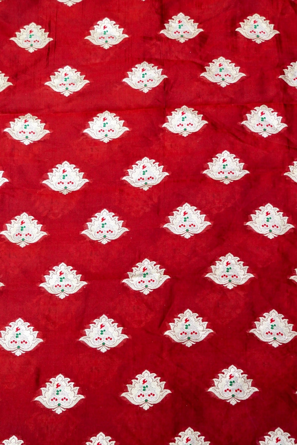 Handloom Pure Brocade Banarasi Fabric