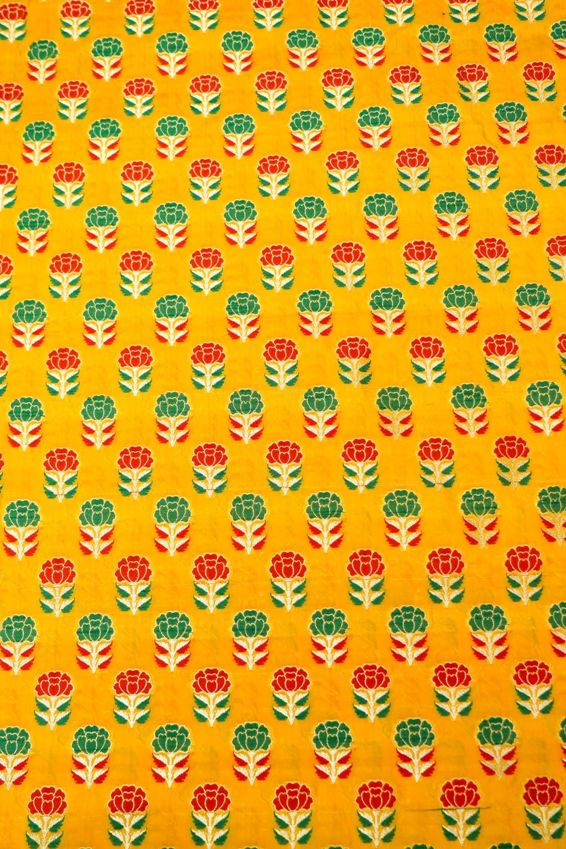 Handloom Pure Brocade Banarasi Fabric