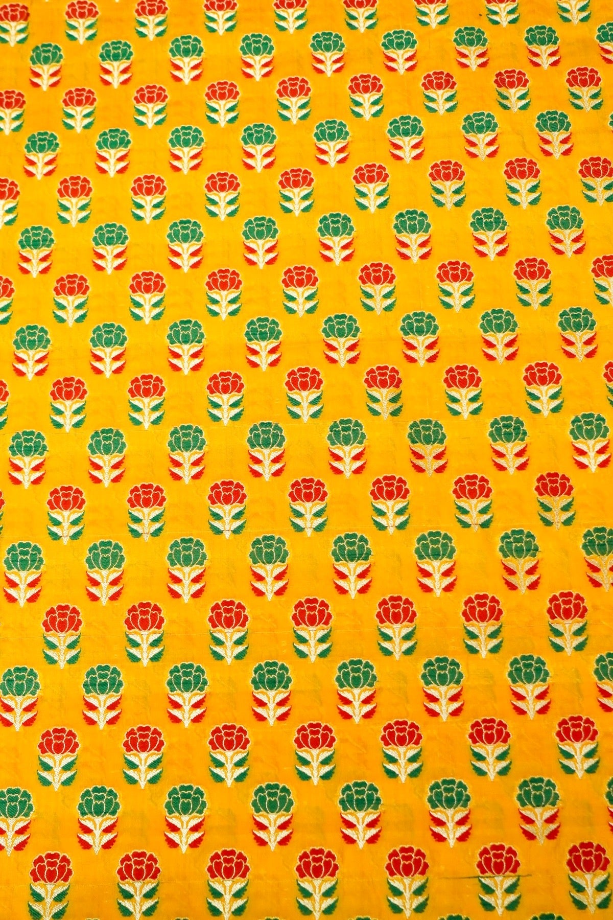 Handloom Pure Brocade Banarasi Fabric