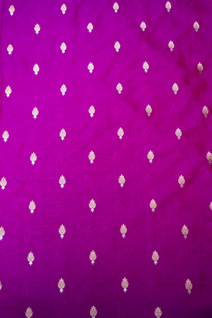 Handloom Pure Brocade Banarasi Fabric