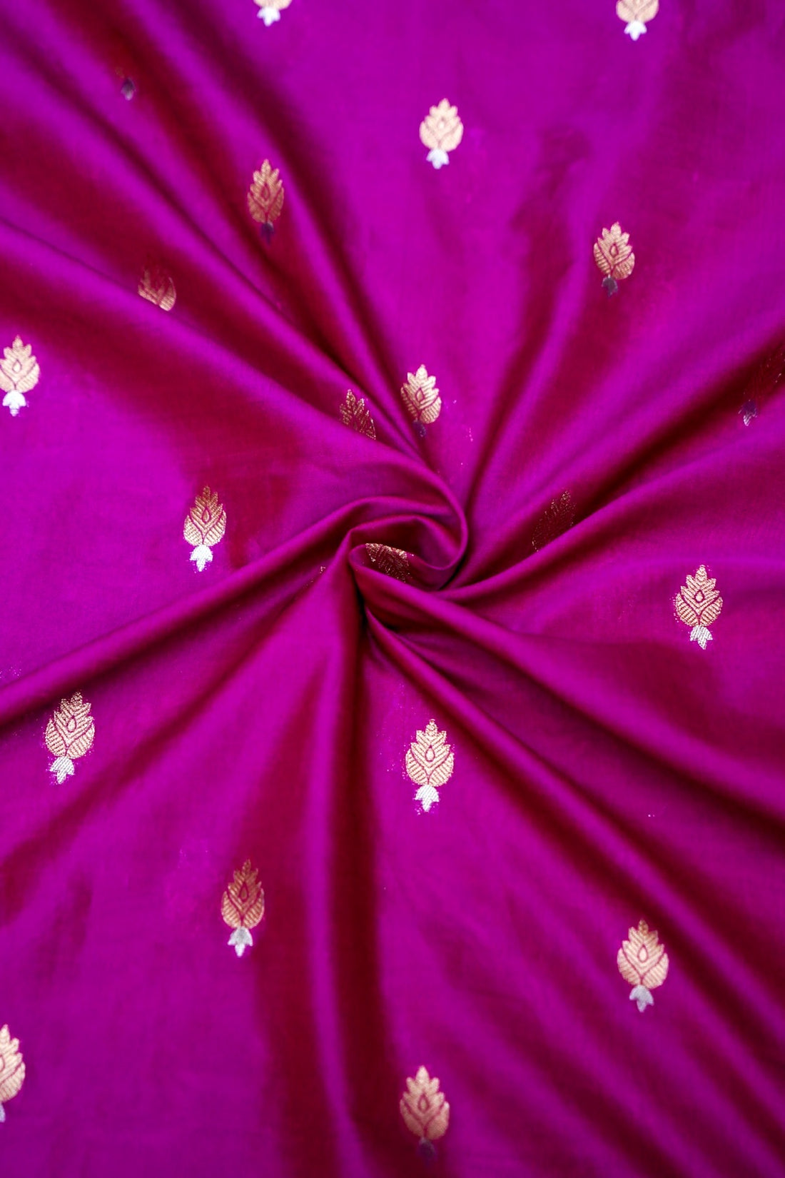 Handloom Pure Brocade Banarasi Fabric