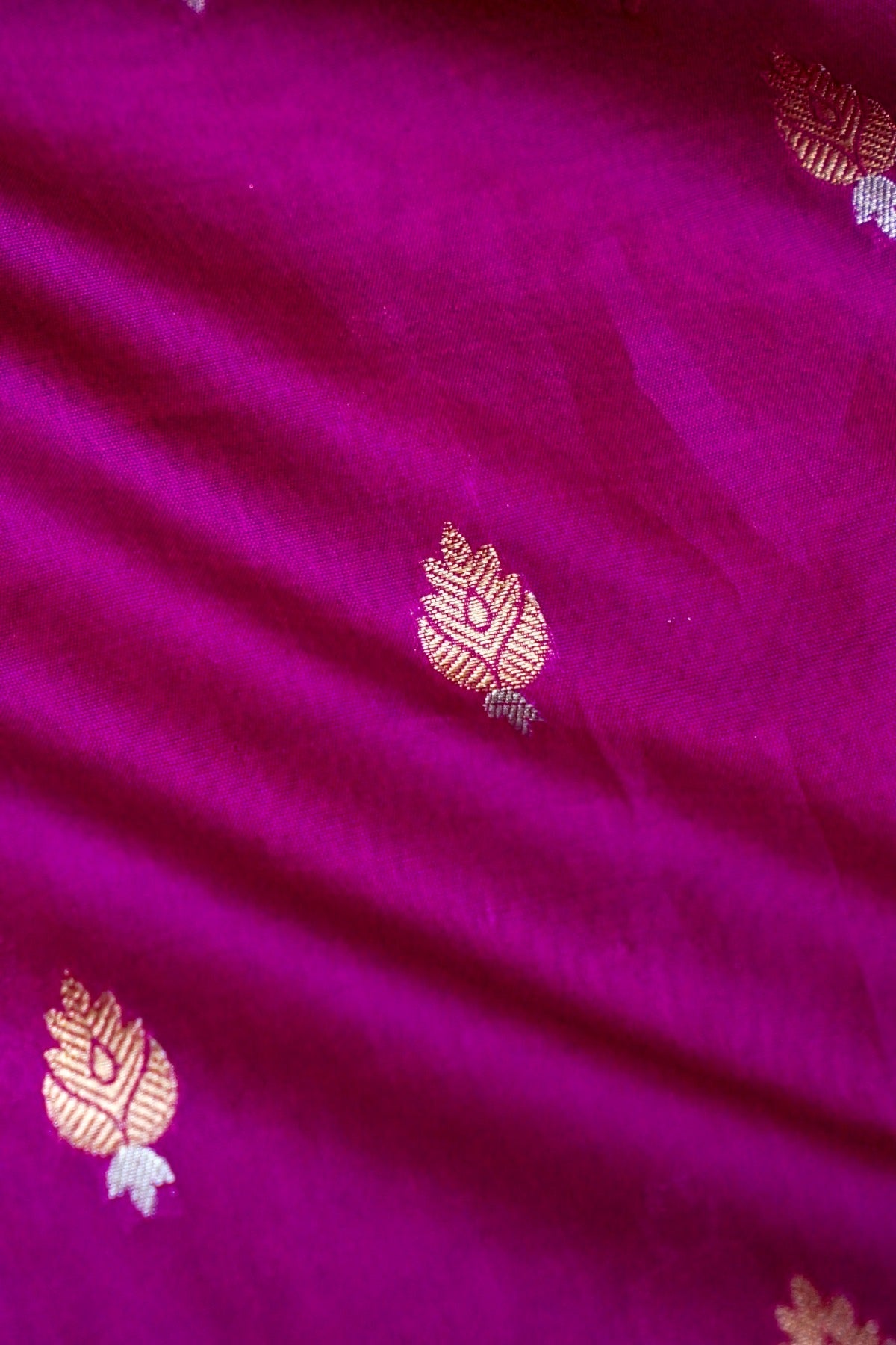 Handloom Pure Brocade Banarasi Fabric