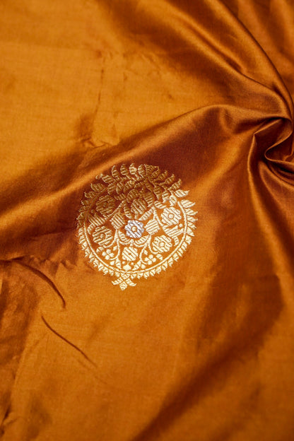 Handloom Pure Brocade Banarasi Fabric
