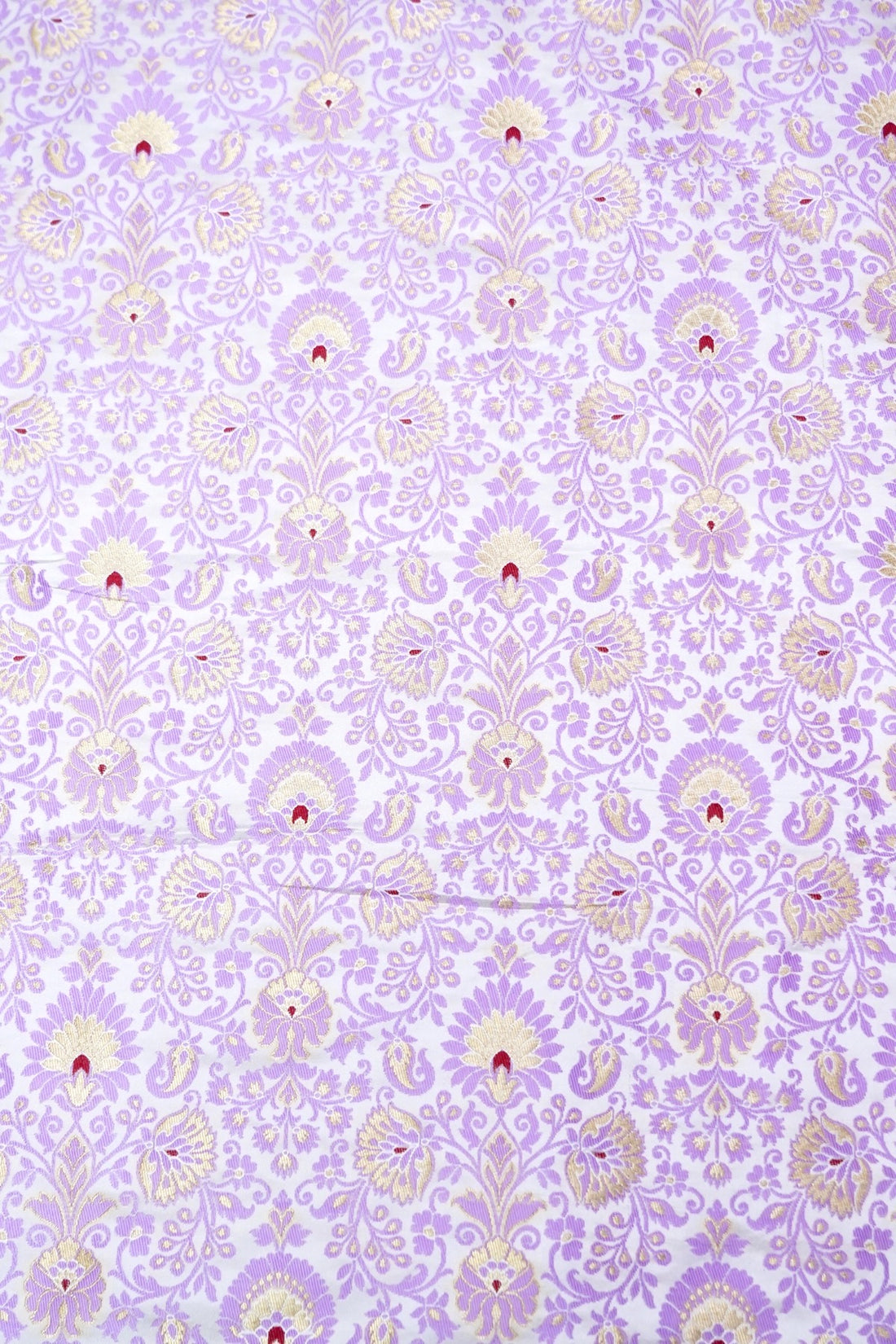 Handloom Pure Brocade Banarasi Fabric