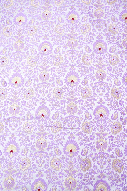 Handloom Pure Brocade Banarasi Fabric