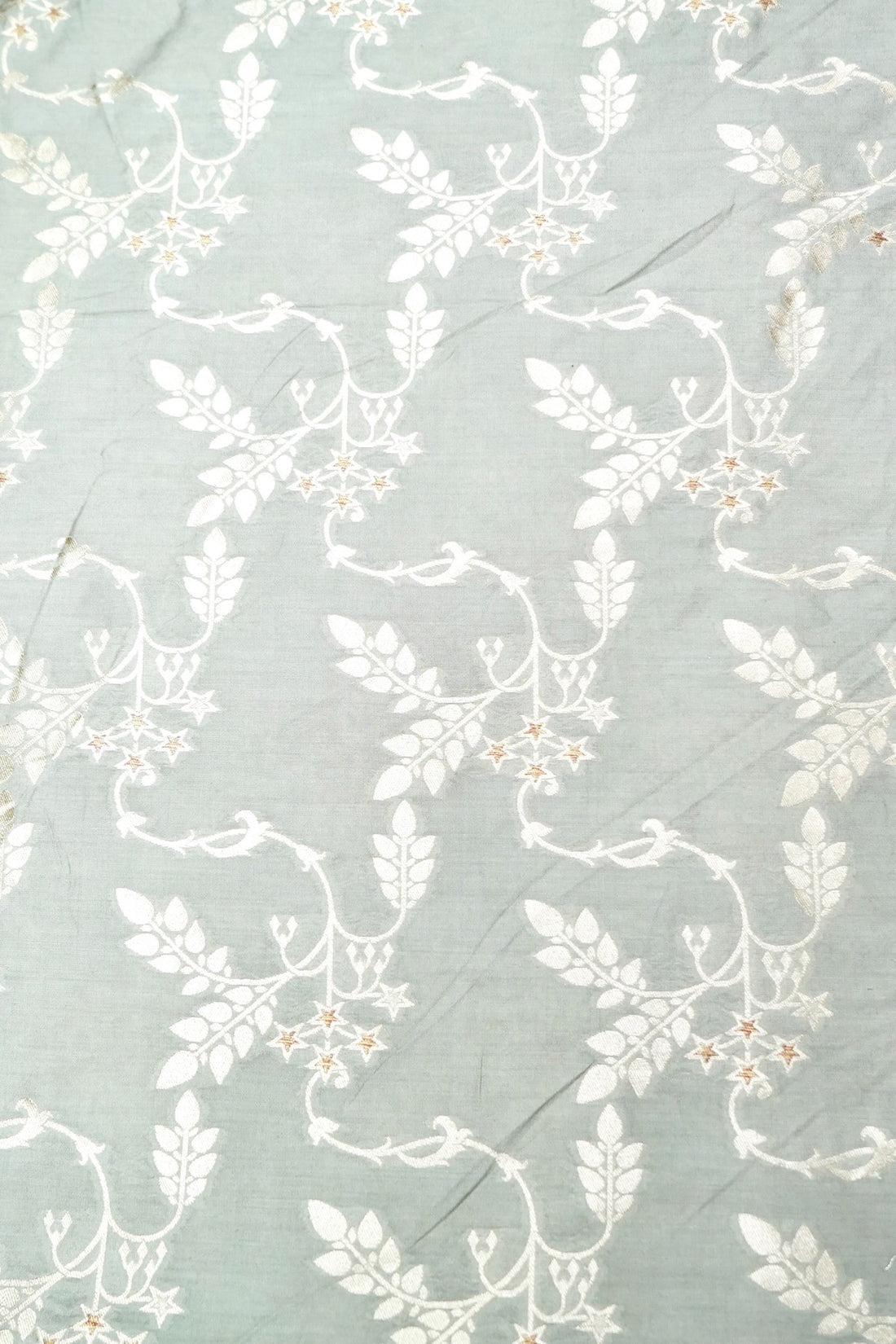 Pure Cotton Silk Banarasi Fabric