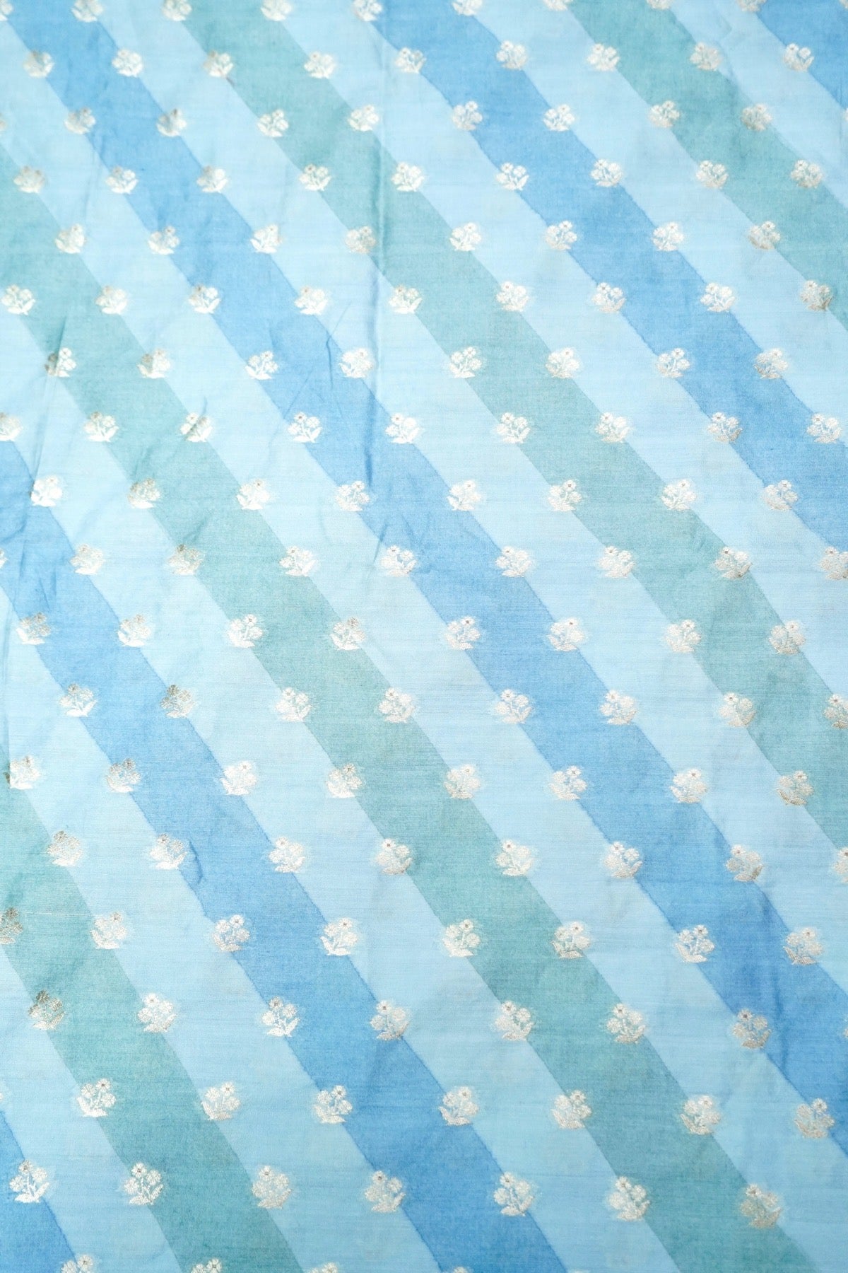 Moonga Silk Handloom Banarasi Fabric