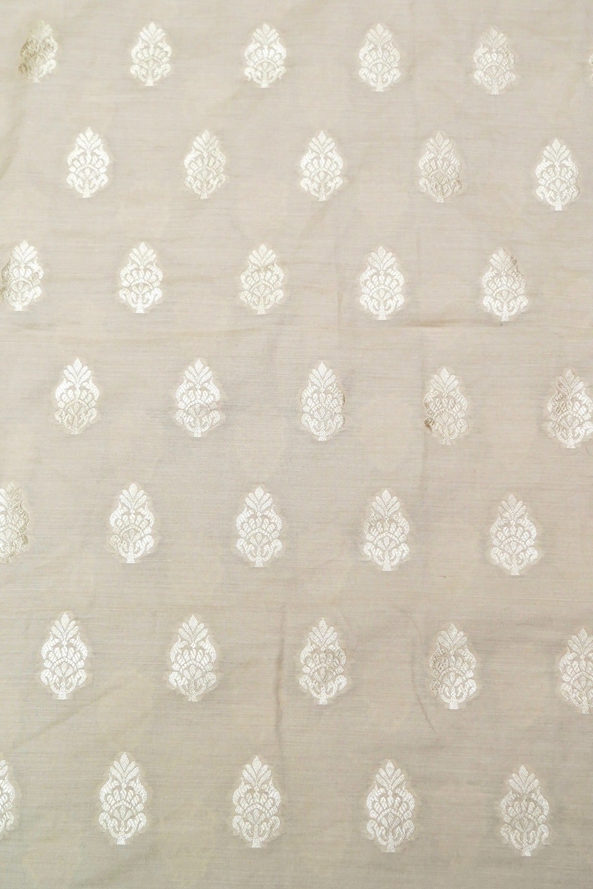 Moonga Silk Handloom Banarasi Fabric