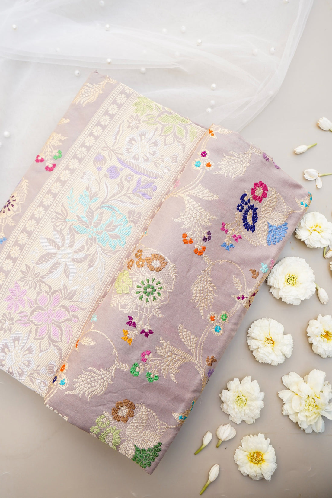 Handloom Banarasi Pure Katan Silk Kadwa Saree - Khinkhwab